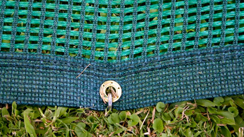 Multiknit International - Ground Sheet raised profile knitted mesh fabric